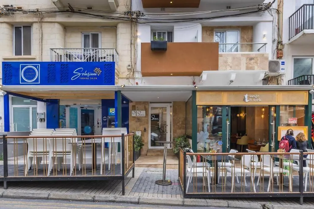 Studio 33 With A Double Bed & Kitchenette At The New Olo Living Saint Julian's Penzion