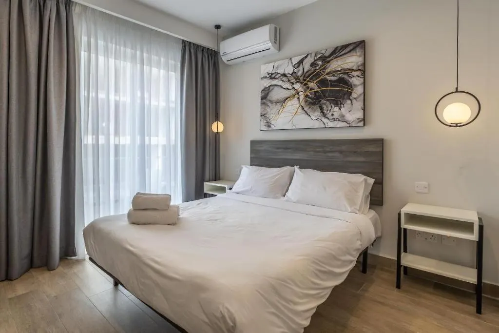 Studio 33 With A Double Bed & Kitchenette At The New Olo Living Saint Julian's 0*,